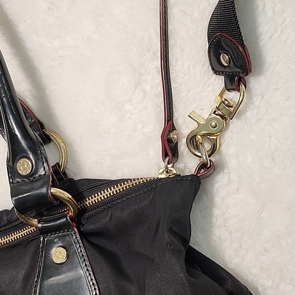 MZ WALLACE Belle Bedford Nylon Tote Handbag Medium Size Purse Zippers Black - Picture 16 of 16